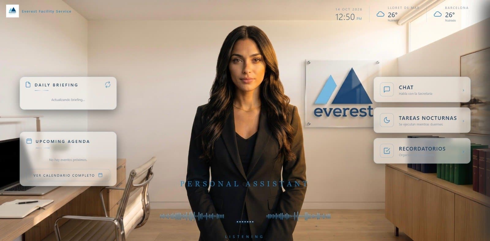 Secretaria virtual de Grupo Everest